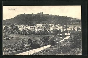 Image du vendeur pour Carte postale Montmdy, vue gnrale avec vue de Zitadelle mis en vente par Bartko-Reher
