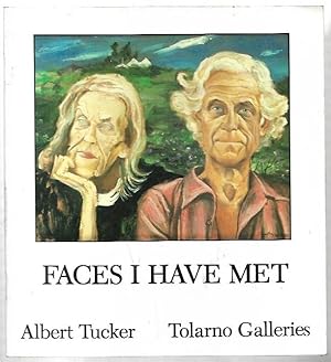 Immagine del venditore per Faces I Have Met. Tolarno Galleries, April/May, 1985. venduto da City Basement Books