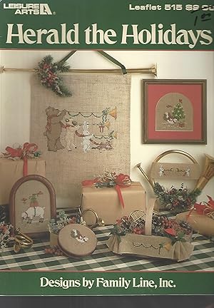 Seller image for Herald the Holidays (Counted Cross Stitch) for sale by Vada's Book Store