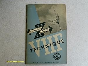 Seller image for VHF Technique for sale by Buybyebooks