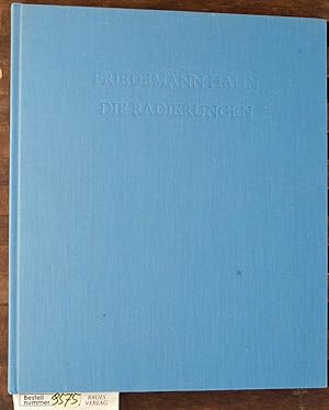 Friedemann Hahn : die Radierungen ; 1976 -1985 Galerie Hans Barlach in Hamburg