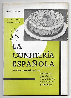 Confitería Española, La. Revista profesional de . Nº-203 Mayo 1954
