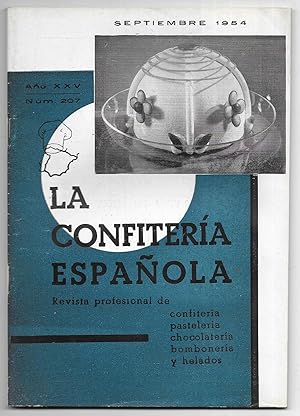 Confitería Española, La. Revista profesional de . Nº-207 Septiembre 1954