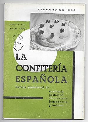 Confitería Española, La. Revista profesional de . Nº-200 Febrero 1954