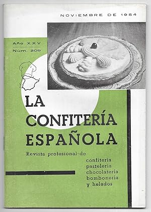 Confitería Española, La. Revista profesional de . Nº-209 Noviembre 1954