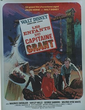 "LES ENFANTS DU CAPITAINE GRANT (IN SEARCH OF THE CASTAWAY)" Réalisé par Robert STEVENSON en 1962...