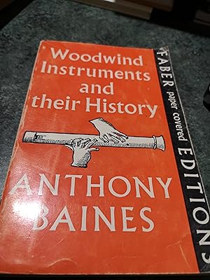 Imagen del vendedor de Woodwind Instruments And Their History a la venta por SGOIS