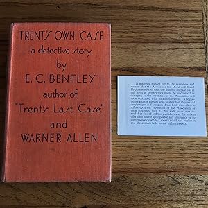 Seller image for Trent's Own Case for sale by James M Pickard, ABA, ILAB, PBFA.