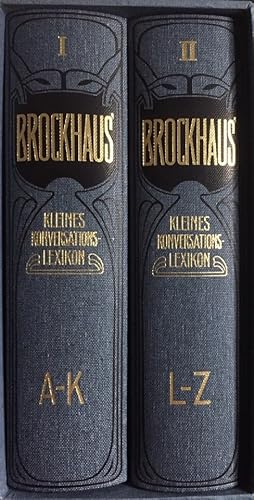 Brockhaus Kleines Konversations-Lexikon. 2 Bde. im Schuber.