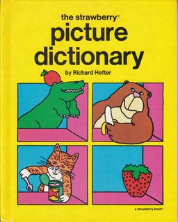 Seller image for the strawberry picture dictionary for sale by Never Too Many Books