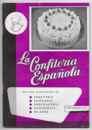 Confitería Española, La. Revista profesional de . Nº-219 Septiembre 1955