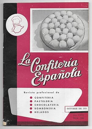 Confitería Española, La. Revista profesional de . Nº-220 Octubre 1955