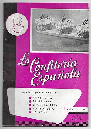 Confitería Española, La. Revista profesional de . Nº-214 Abril 1955