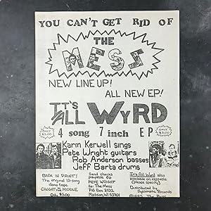 Flyer for the It's All Wyrd EP