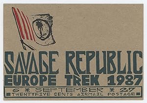 Savage Republic Europe Trek 1987