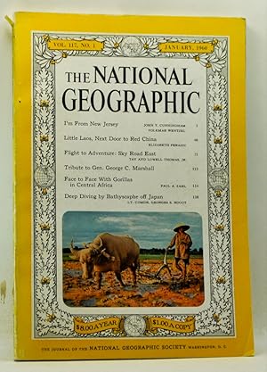 Imagen del vendedor de The National Geographic Magazine, Vol. 117, No. 1 (January, 1960) a la venta por Cat's Cradle Books