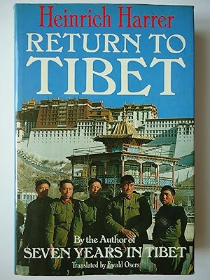 Seller image for RETURN TO TIBET for sale by GfB, the Colchester Bookshop