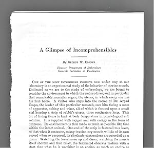 Seller image for A Glimpse Of Incomprehensibles for sale by Legacy Books II