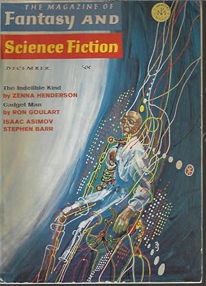 Image du vendeur pour The Magazine of FANTASY AND SCIENCE FICTION (F&SF): December, Dec. 1968 mis en vente par Books from the Crypt