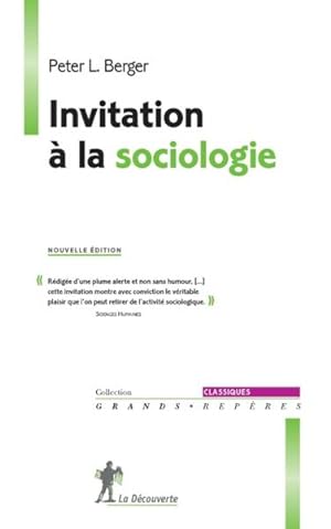 invitation à la sociologie