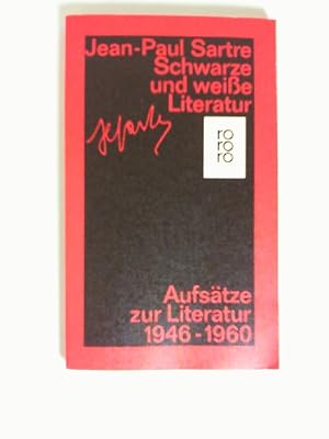 Sartre, Jean-Paul: Gesammelte Werke in Einzelausgaben; Teil: Schriften zur Literatur. Bd. 5., Sch...