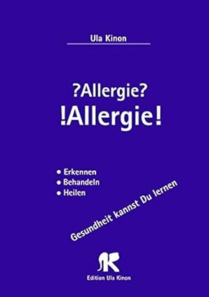 Bild des Verkufers fr Allergie ? ! Allergie ! zum Verkauf von Antiquariat Buchhandel Daniel Viertel