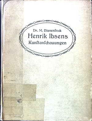 Image du vendeur pour Henrik Ibsens Kunstanschauungen. mis en vente par books4less (Versandantiquariat Petra Gros GmbH & Co. KG)