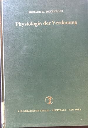 Bild des Verkufers fr Physiologie der Verdauung: Eine Einfhrung. zum Verkauf von books4less (Versandantiquariat Petra Gros GmbH & Co. KG)