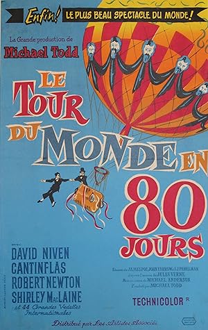 "LE TOUR DU MONDE EN 80 JOURS (AROUND THE WORLD IN 80 DAYS)" D'après l'oeuvre de Jules VERNE / Ré...