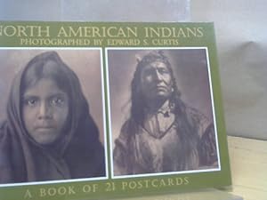 Bild des Verkufers fr North American Indians. Photographed by Edward S. Curtis. A book of 21 post cards. zum Verkauf von BuchKaffee Vividus e.K.