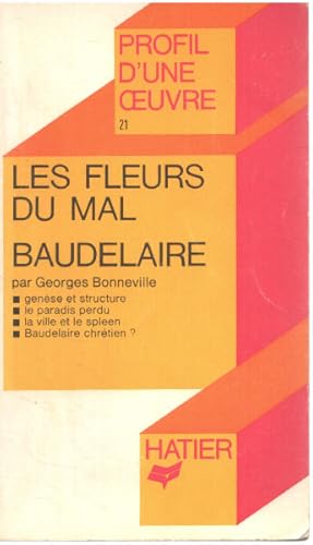 Image du vendeur pour Les fleurs du mal baudelaire mis en vente par librairie philippe arnaiz