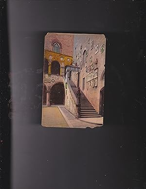 Seller image for FIRENZE - Cortile e Scala Palazzo de Poesta [= courtyard and staircase of the palace of the chief magistrate] for sale by Meir Turner