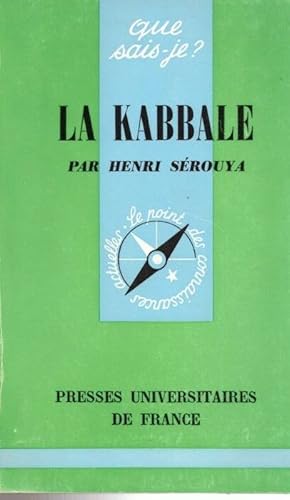 Seller image for La Kabbale for sale by LE GRAND CHENE