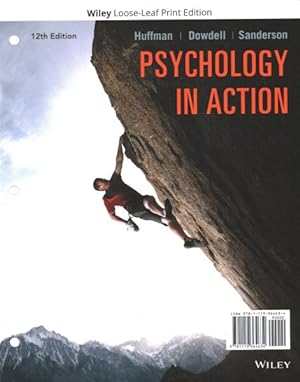 Bild des Verkufers fr Psychology in Action zum Verkauf von GreatBookPricesUK