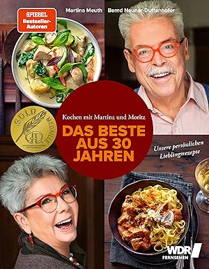 Bild des Verkufers fr Kochen mit Martina und Moritz - Das Beste aus 30 Jahren zum Verkauf von moluna