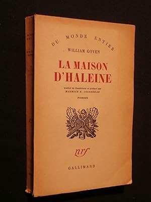 Immagine del venditore per La maison d'Haleine venduto da Tant qu'il y aura des livres