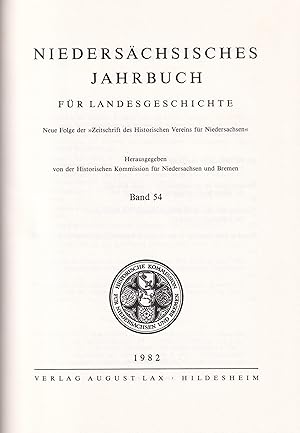 Niedersächsisches Jahrbuch für Landesgeschichte Band 54