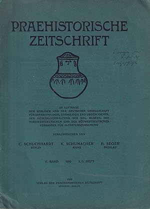 Praehistorische Zeitschrift II.Band 1910 Heft 2/3 (1 Heft)