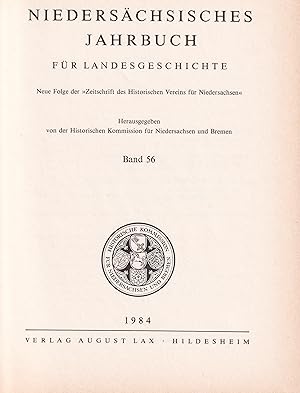 Niedersächsisches Jahrbuch für Landesgeschichte Band 56