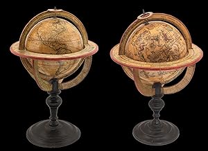 Seller image for [A set of two globes and one armillary sphere] Globe terrestre sur le quel Les Principaux Points sont placez sur les dernieres Observations de Mrs de l'Academie Royale des Sciences Par M. Buy de Mornas Geographe du Roi et des Enfants de France, [and] Globe celeste, [and armillary]. for sale by Daniel Crouch Rare Books Ltd