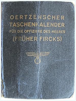 Bild des Verkufers fr Oertzenscher Taschenkalender zum Verkauf von Entelechy Books