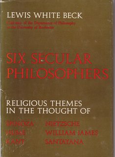 Six secular philosophers