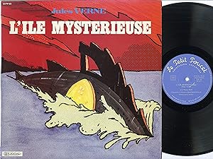 "Jules VERNE : L'ILE MYSTÉRIEUSE" Avec les voix de Pierre DUX, Bernard VERON, Georges AMINEL, Mic...