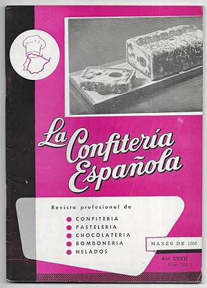 Confitería Española, La. Revista profesional de . Nº-225 Marzo 1956