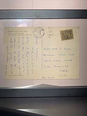 Truman Capote - Signed Postcard (1968)