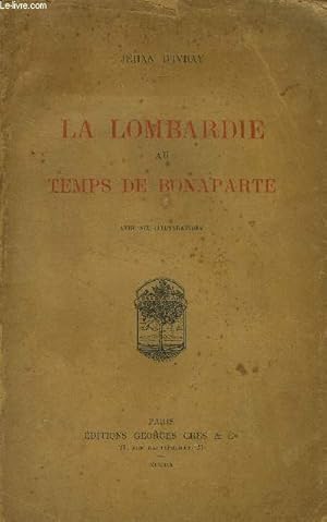 Bild des Verkufers fr La Lombardie au temps de Bonaparte zum Verkauf von Le-Livre