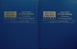 Micro-Trains - A Color History (2 volume set)