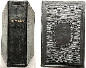 English Bible AV/KJV LEATHER Nineteenth Century