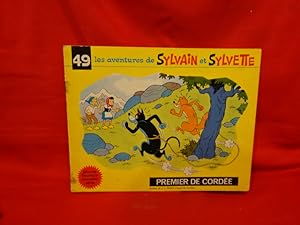 Album Fleurette-Nouvelle série.-N° 49. Les aventures de Sylvain et Sylvette: Premier de cordée.