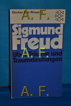 Bild des Verkufers fr ber Trume und Traumdeutungen Fischer-Taschenbcher , 6073 : Bcher d. Wissens zum Verkauf von Antiquarische Fundgrube e.U.